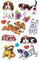 Preview: Z-DESIGN Sticker Kids 4340 Hunde 2 Stück