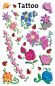 Preview: Z-DESIGN Sticker Tattoo 56691 Blumen 3 Stück