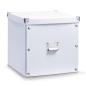 Preview: ZELLER Aufbewahrungsbox 17620 33.5x33x32cm 35l weiss