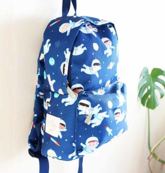 ALLC Rucksack Astronauts BPASBU46 blau 23.5x30x10cm