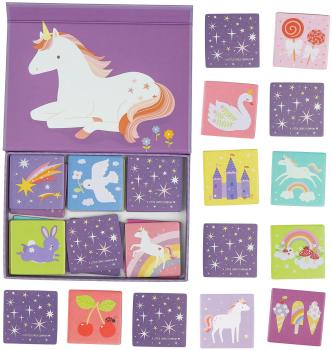 ALLC Memory 17x10x4.4cm PGMEUN13 Unicorn dreams 30-teilig