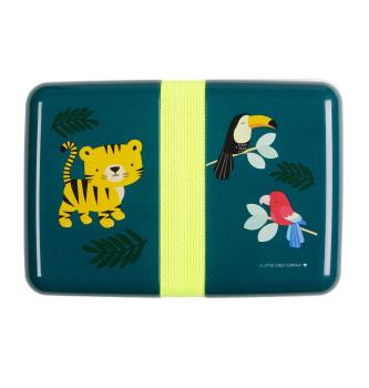 ALLC Lunchbox Tiger SBJTGR14 petrol 18x6x12cm