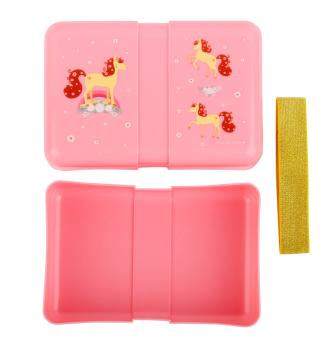 ALLC Lunchbox Horse SBLHPI11 rosa 18x6x12cm