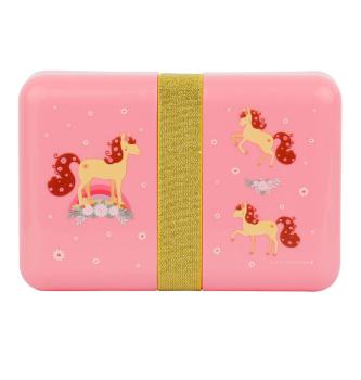 ALLC Lunchbox Horse SBLHPI11 rosa 18x6x12cm