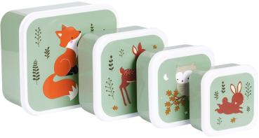 ALLC Lunch & snack box set SBSEFF45 Forest friends