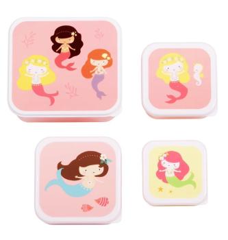 ALLC Lunch Box Mermaids SBSEME40 pink 18x6x12cm