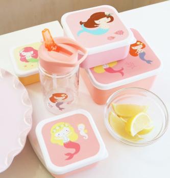 ALLC Lunch Box Mermaids SBSEME40 pink 18x6x12cm