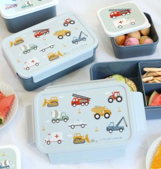 ALLC Lunch Box Vehicles SBVEBU53 blau 22x14.5x7cm