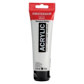 AMSTERDAM Acrylfarbe 120ml 17091052 titanweiss 105