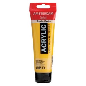 AMSTERDAM Acrylfarbe 120ml 17092692 azogelb mittel