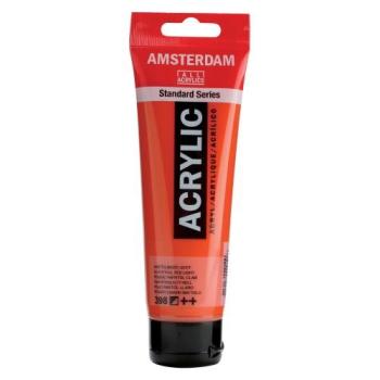 AMSTERDAM Acrylfarbe 120ml 17093982 naph.rot h.