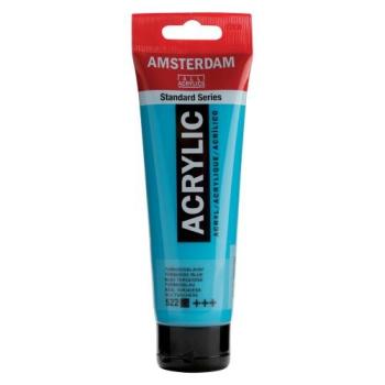 AMSTERDAM Acrylfarbe 120ml 17095222 tuerkisblau