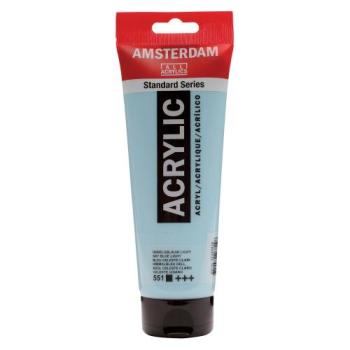 AMSTERDAM Acrylfarbe 250ml 17125510 himmelblau h.