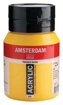 AMSTERDAM Acrylfarbe 500ml 17722692 azogelb mittel