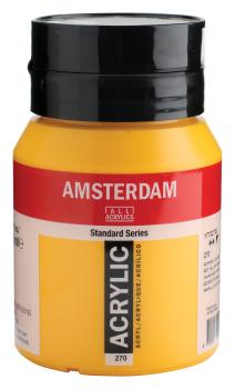 AMSTERDAM Acrylfarbe 500ml 17722702 Azogelb dunkel