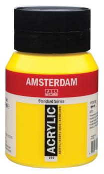 AMSTERDAM Acrylfarbe 500ml 17722722 transparent gelb mittel