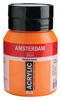 AMSTERDAM Acrylfarbe 500ml 17722762 Azogelb orange