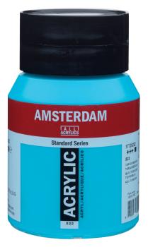 AMSTERDAM Acrylfarbe 500ml 17725222 tuerkisblau