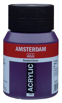 AMSTERDAM Acrylfarbe 500ml 17725682 permanent blau / violett