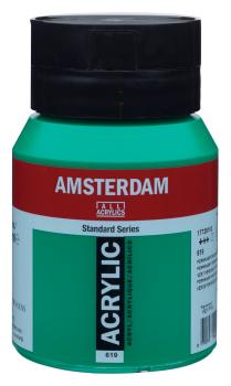 AMSTERDAM Acrylfarbe 500ml 17726192 permanent grün dunkel