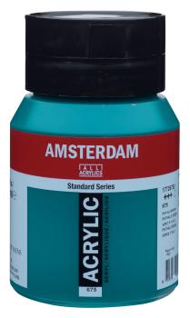 AMSTERDAM Acrylfarbe 500ml 17726752 phthalogrün