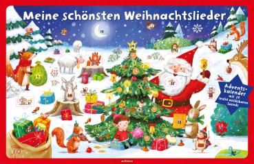 ARS EDITION Adventskalender 62x40.2cm 12016 Weichnachtslieder, Sounds