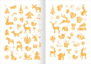 ARS EDITION Adventskalender 21x14.8cm 13392 Sticker