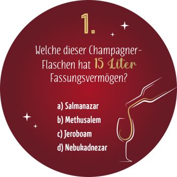 ARS EDITION Adventskalender in der Dose 134928 Einschenken ist auch schenken