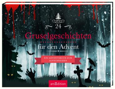 ARS EDITION Adventsbuch Gruselgeschichten 783845821214 20,5x15,6cm/164 Seiten