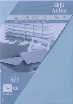 ARTOZ Couverts 1001 C6 107324184 100g, pastellblau 5 Stück