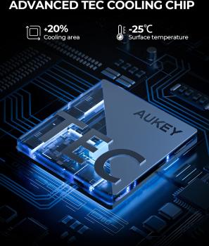 AUKEY MagLink Freeze Phone 15W HD-M12 Mount Cooling