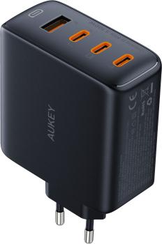 AUKEY OmniaMix II 100W GaN PD PA-B7S BK 4-Port, Wall Charger Black