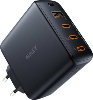 AUKEY OmniaMix II 100W GaN PD PA-B7S BK 4-Port, Wall Charger Black