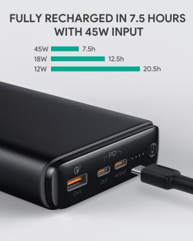 Aukey sprint ultra 26800mah powerb pb-y24 65w,2xusb-c,1x usb-a - Aukey-pb-y24-0608119198153-08.jpg