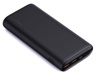 AUKEY Sprint Go 20000mAh Powerb. PB-Y37 black, 65W 2xUSB-C,1x USB-A