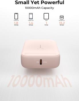 Aukey spark mini 10000, 20w, pd,qc pb-y55 pi powerbank,pink,usb-c,usb-a - Aukey-pb-y55-pi-0689323788316-05.jpg