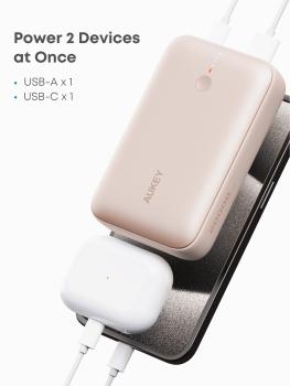 Aukey spark mini 20000, 20w, pd,qc pb-y57 pi powerbank,pink,usb-c,usb-a - Aukey-pb-y57-pi-0689323788347-04.jpg