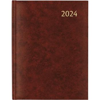 AURORA Agenda Business Florence 2024 2915R 1W/2S, rot, ML 17.5x22.5cm