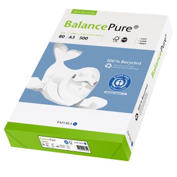 BALANCE PURE BA Multifunktions-Papier A3 88330219 weiss,Recycling,80g,500 Blatt