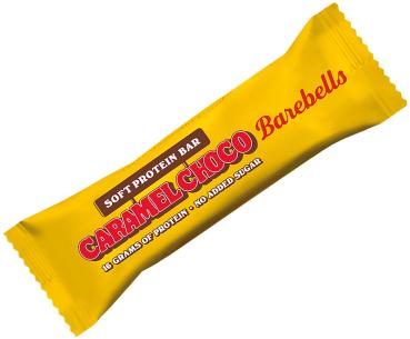 BAREBELLS Caramel Choco soft 8116 55g, 12 Stk.