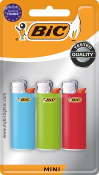 BIC Feuerzeuge J25 Mini 807973 3 Stk.