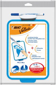 BIC Schultafel Velleda 841360 weiss 19x26cm