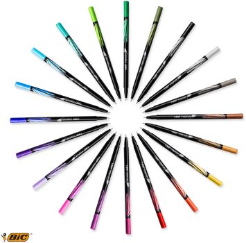 BIC Fineliner Intensity 950444 Rainbow 6 Stück