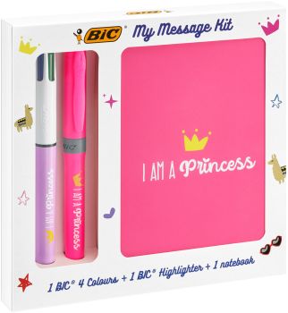 BIC My Message Kit Princess 972089 3 ass.