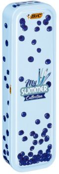 BIC Summer Metal Box 978217 blue 4 Stück