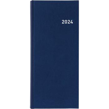 BIELLA Geschäftsagenda Tower 2025 00311050024U blau, 1T/2S, 13,5x31,5cm