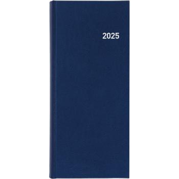 BIELLA Geschäftsagenda Tower 2024 00311050025U blau, 1T/2S, 13,5x31,5cm