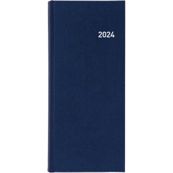 BIELLA Geschäftsagenda Le Jour 2024 01310050024U blau, 1T/S, 13,5x31,5cm