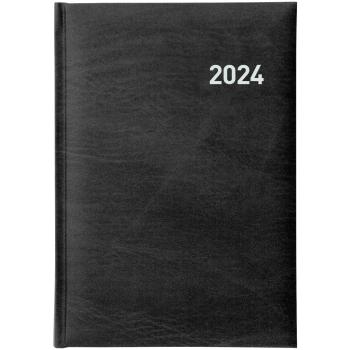 BIELLA Geschäftsagenda Executive 2024 06510020024U schwarz, 1T/S, 14,5x20,5cm