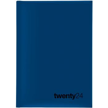 BIELLA Geschäftsagenda Colorful 72024 09707050024U blau, 1W/2S, 14,5x20,5cm